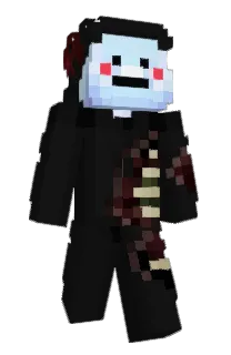 Front of coldified's skin