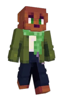 Front of Shrubbb's skin