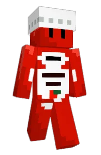 Front of Minecraft skin