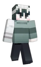 soapstone and fair pink Minecraft skin — Classic model — first worn by kimsorry007