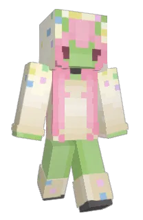 Front of Minecraft skin