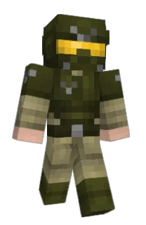 Front of Minecraft skin