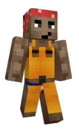 tobacco brown and shingle fawn Minecraft skin — Classic model — first worn by Adarish