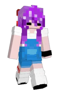 Front of GodHoney's skin