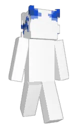 white and denim Minecraft skin — Classic model — first worn by Zephyrus_002