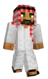 Grzmot17's Minecraft skin wearing the Pan cape