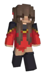 Eliens's Minecraft skin wearing the Migrator cape