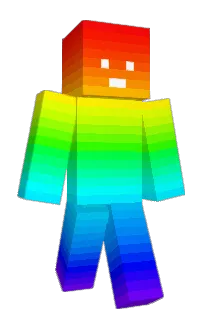 Front of bushimin's skin