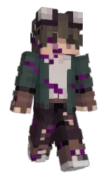 thunder and outer space Minecraft skin — Slim model — first worn by CookieGamer4321