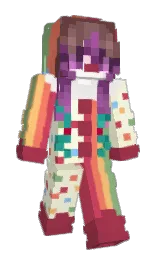night shadz and travertine Minecraft skin — Slim model — first worn by qweraven