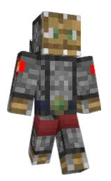 VekzGhL's Minecraft skin wearing the Migrator cape