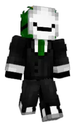 black and camarone Minecraft skin — Classic model