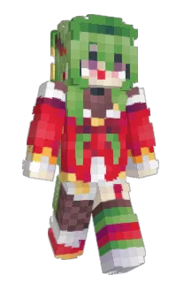 Front of IzyDedyet's skin