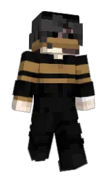 Hdeha's Minecraft skin wearing the 15th Anniversary cape
