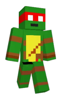 Front of Restates's skin