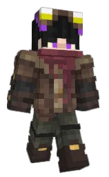 cocoa brown and woody brown Minecraft skin — Classic model