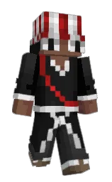 Kriszakous's Minecraft skin wearing the Moonlight Trail cape