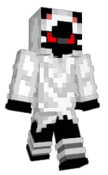 alto and silver Minecraft skin — Classic model — first worn by MasterBlade536