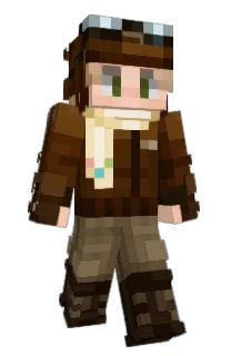 Front of hellboyg's skin