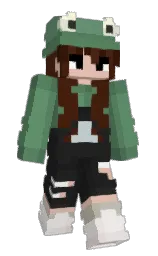 mine shaft and spring leaves Minecraft skin — Slim model — first worn by Frukten123