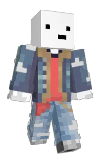 Front of Minecraft skin