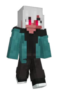 Front of Caelystic's skin