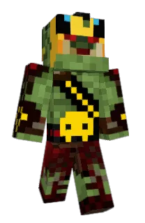 Front of Minecraft skin