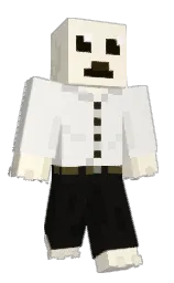 Piveroni's Minecraft skin wearing the Migrator cape