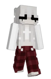 Front of hufly's skin
