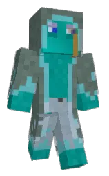 Rony111's Minecraft skin wearing the Migrator cape