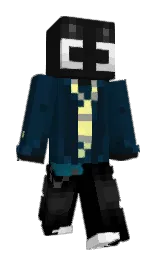 catphobic's Minecraft skin wearing the Twisted cape