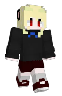 Front of tuseka's skin