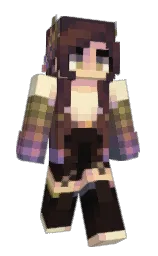 Reqna's Minecraft skin wearing the Mojang Office cape