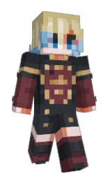 shark and straw Minecraft skin — Slim model — first worn by NyxzSON