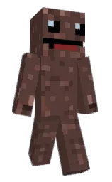 congo brown and roman coffee Minecraft skin — Classic model — first worn by cuh3000