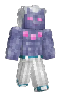 Front of Hecus's skin