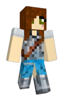 earjes Minecraft avatar full body