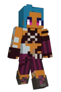 earth2nica Minecraft avatar full body