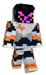 Dutchbai's Minecraft skin wearing the Yearn cape