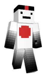 GuiHiroshi's Minecraft skin wearing the Hero cape