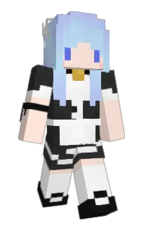 Front of HaloPan's skin