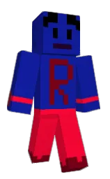 torea bay and torch red Minecraft skin — Classic model — first worn by Romeka