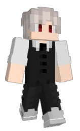 cod gray and mercury Minecraft skin — Classic model — first worn by Rawdon