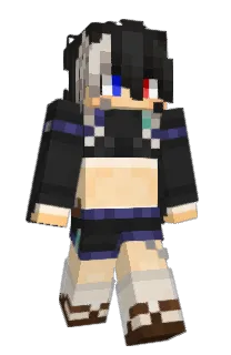 Front of Nthloigotha's skin
