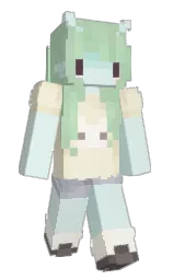Slim Minecraft skin