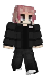 mine shaft and cod gray Minecraft skin — Classic model