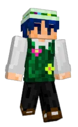 LukeDagon's Minecraft skin wearing the Cherry Blossom cape