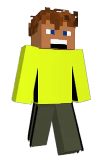 Front of Harvial's skin