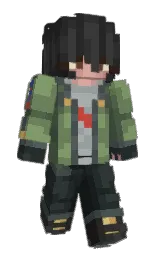 Slim Minecraft skin