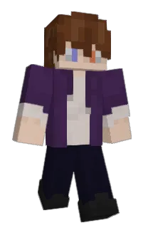 Front of SuperBlueOrange's skin